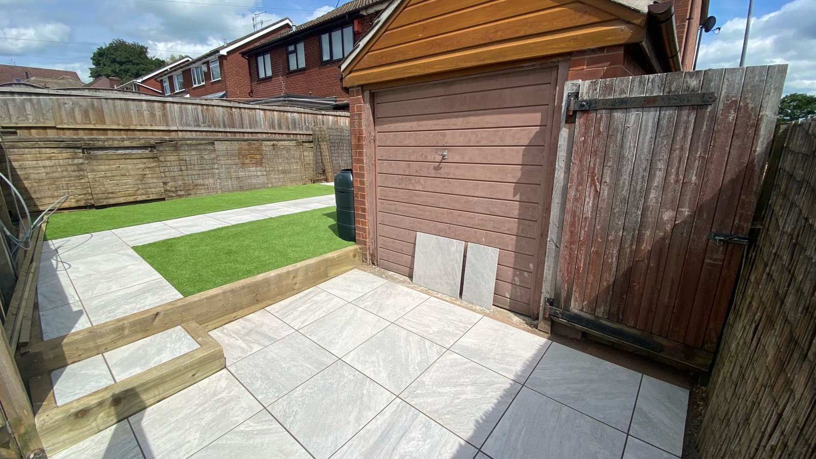 Porcelain Patio & Artificial Grass image 3