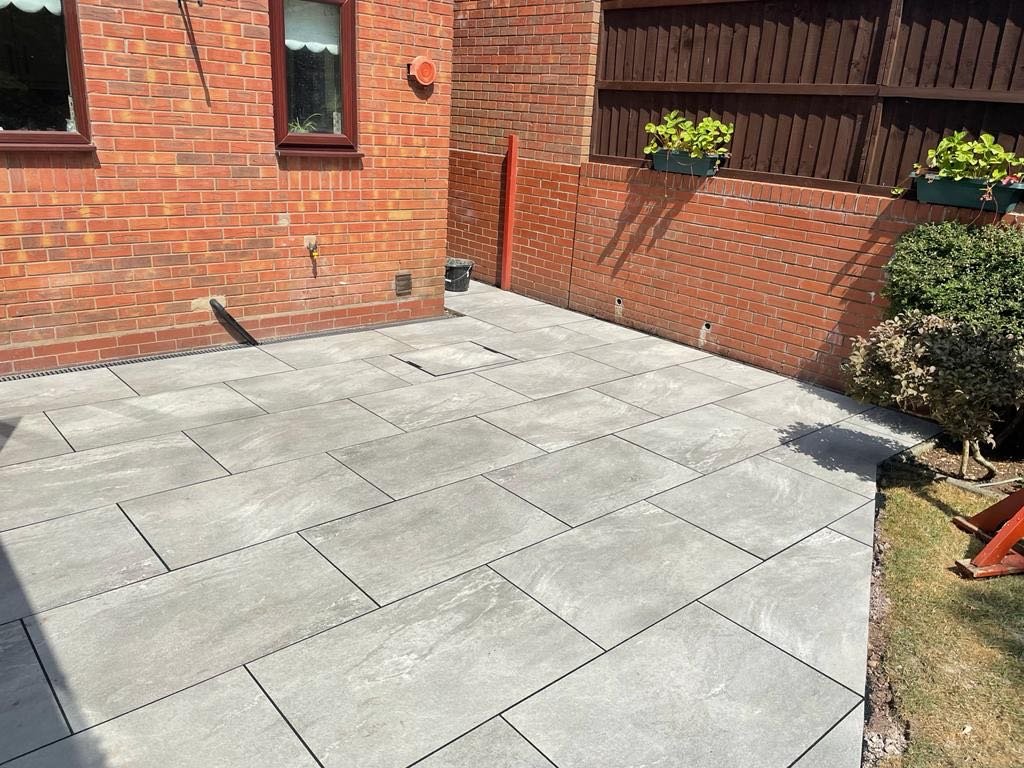 Modern Porcelain Patio