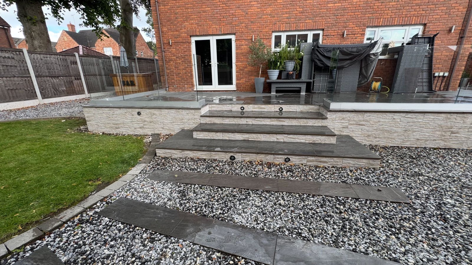 Rockface Wall Tilling / Refurb image 1